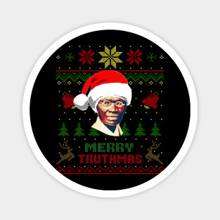 Sojourner Truth Merry Truthmas Funny Christmas Magnet